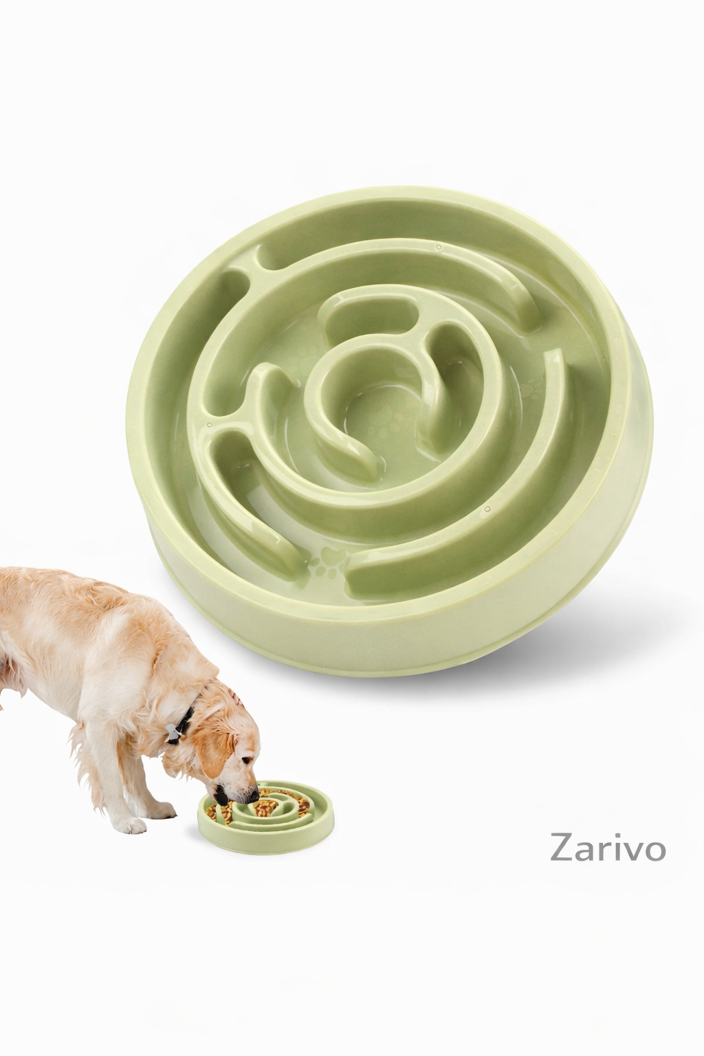 Rutschfester Anti-Schling-Hundenapf – Slow Feeder