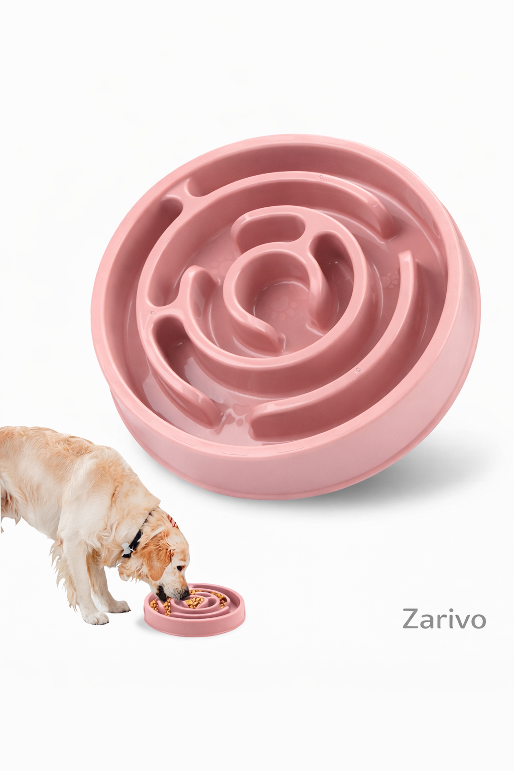 Rutschfester Anti-Schling-Hundenapf – Slow Feeder