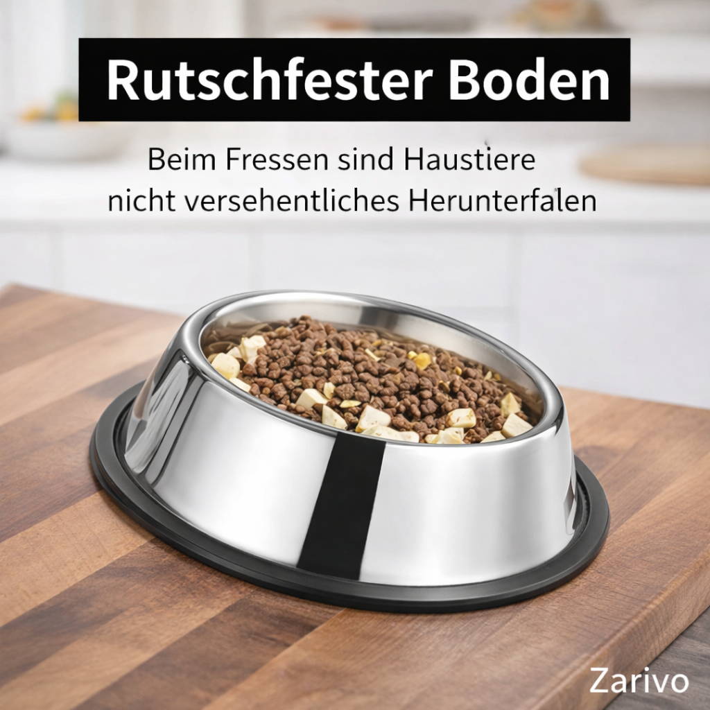 Edelstahl Napf