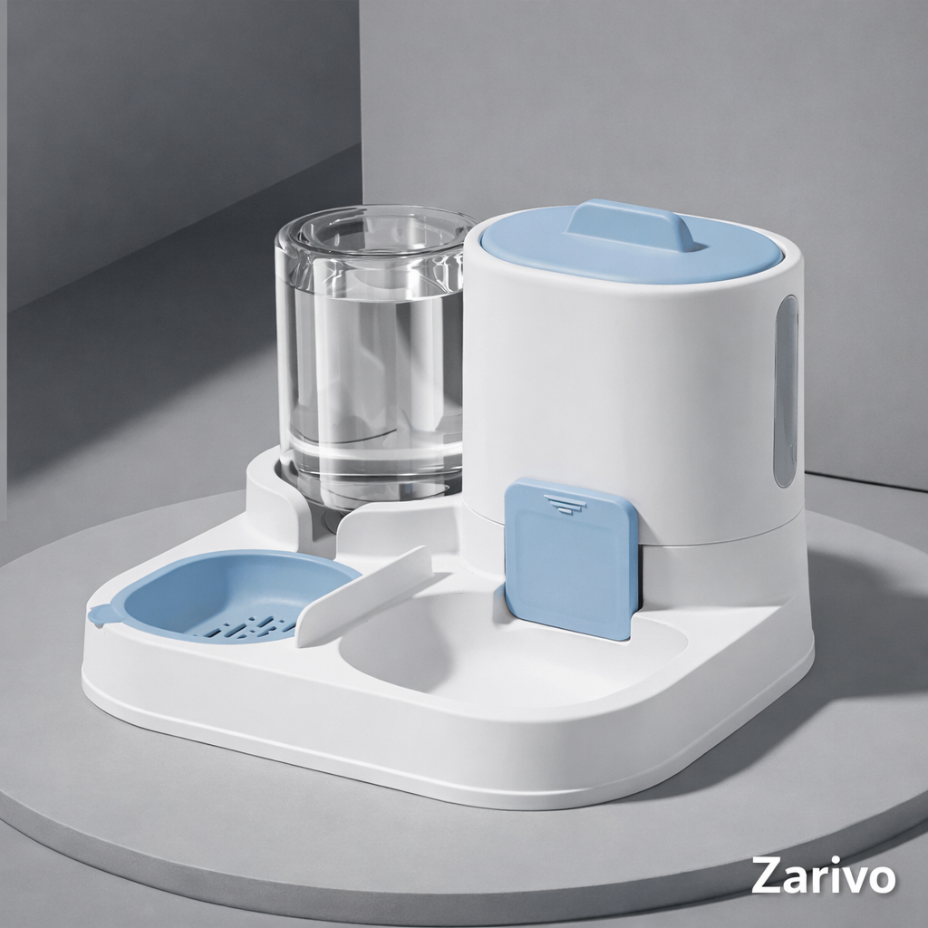 Automatischer 2-in-1 Futter- & Wasserspender