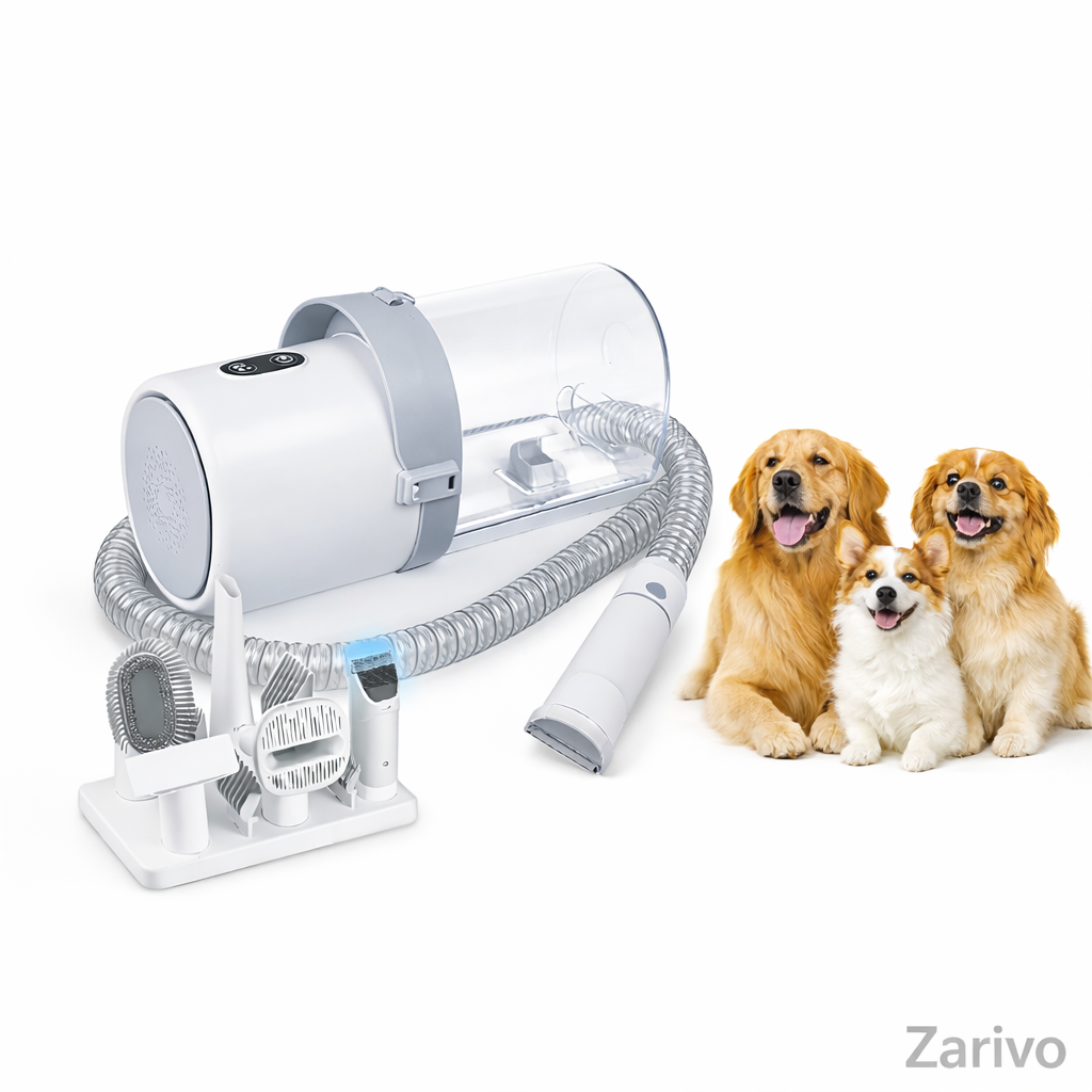 Hunde-Grooming-Kit mit Vakuum (2,5 L)