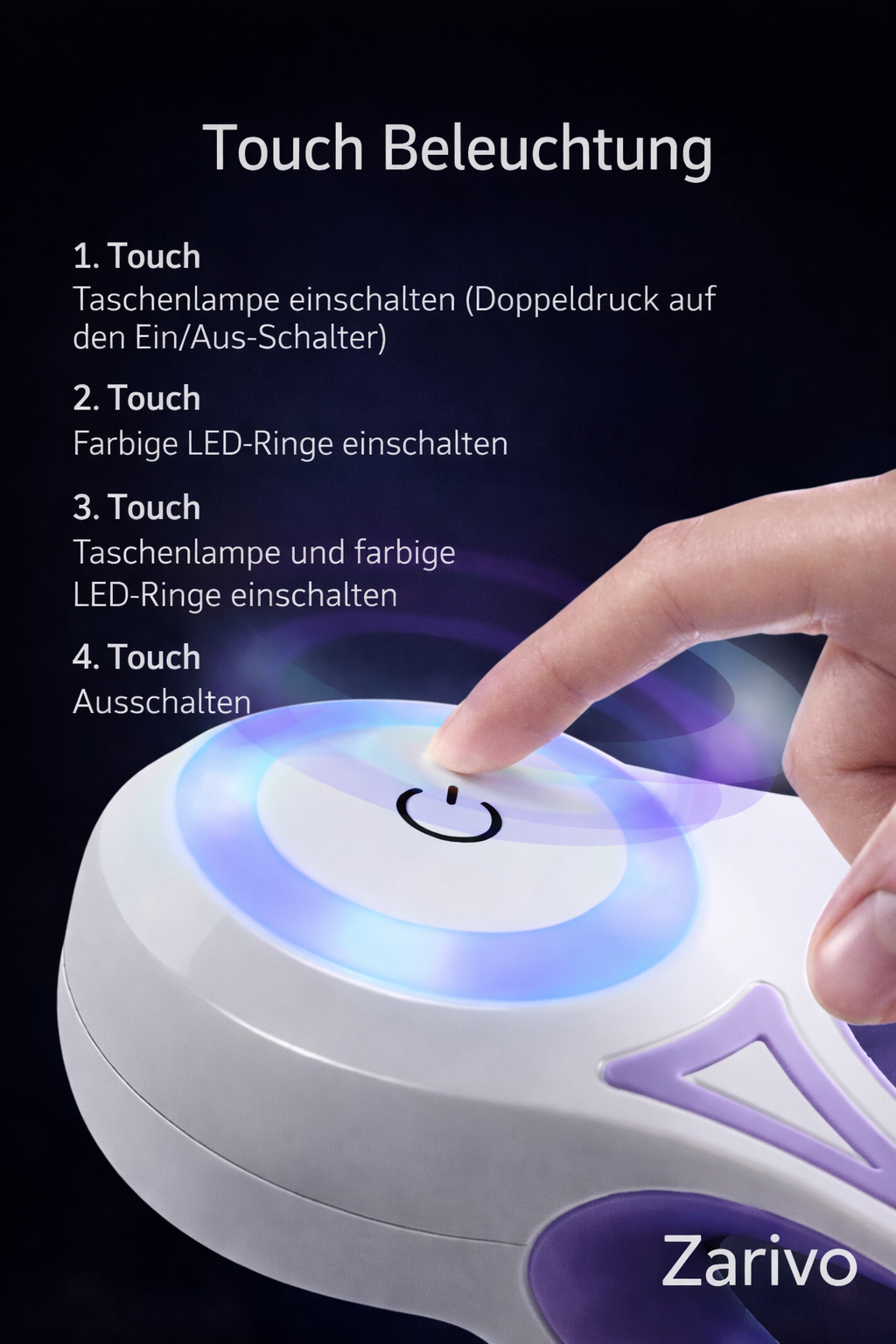 LED-Rollleine für Hunde – mit Licht