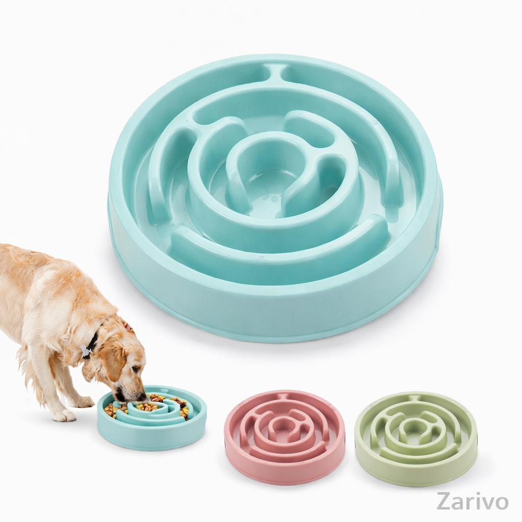 Rutschfester Anti-Schling-Hundenapf – Slow Feeder