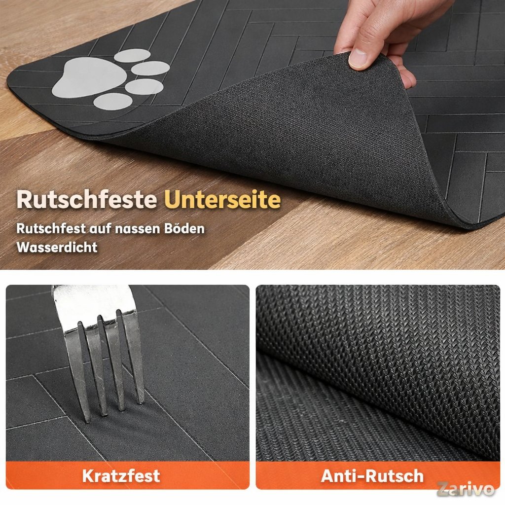 Rutschfeste Futterplatz-Matte