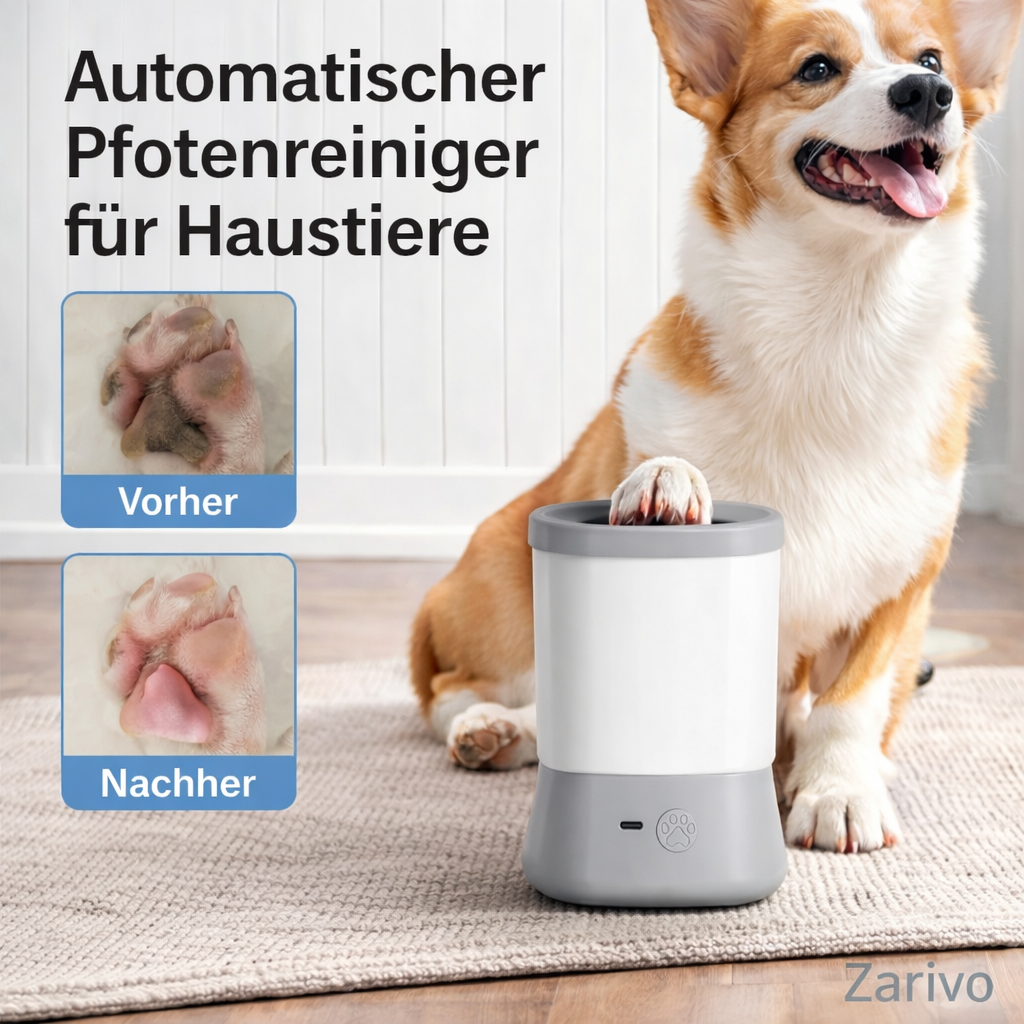 Automatischer Pfotenreiniger